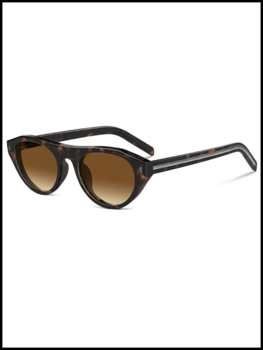 Retro Oval Sunglasses Women Men Small Narrow 90s Vintage Round Shades UV400